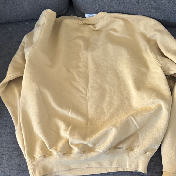Champion Men's Tan Crewneck Sweater - Picture 4 of 4